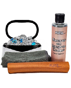 FLITZ ULTRASONIC CLEANER KIT 8OZ JEWELRY & GEMSTONE CLEANER JC91502