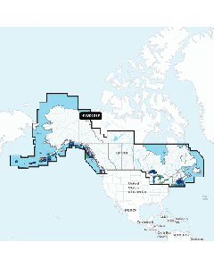 GARMIN NAVIONICS VISION+ NVUS004R CANADA & ALASKA 010-C1288-00