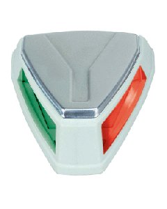 Perko 12V LED Bi-Color Navigation Light - White/Stainless Steel