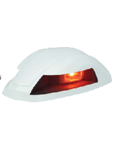 Perko 12V LED Bi-Color Navigation Light - White Rounded