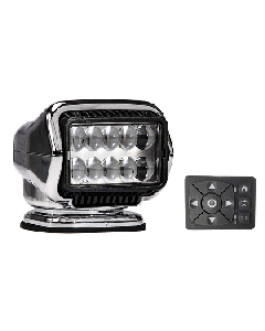 GOLIGHT STRYKER ST SERIES PERMANENT MOUNT CHROME 12V LED 30264ST