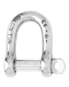 Wichard Self-Locking D Shackle - Diameter 8mm - 5/16"