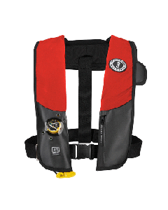 MUSTANG HIT HYDROSTATIC INFLATABLE PFD RED/BLACK