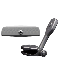 PTM EDGE MIRROR/BRACKET KIT VR-140 ELITE & ZXR-361 - GREY P12848-1361TEBGR