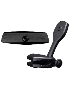 PTM EDGE MIRROR/BRACKET KIT VR-140 ELITE & ZXR-361 BLACK P12848-1361TEBBK