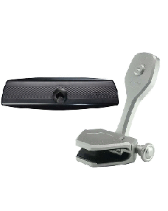 PTM EDGE MIRROR/BRACKET KIT VR-140 PRO - BLACK & ZXR-361 P12848-2361TEBCL
