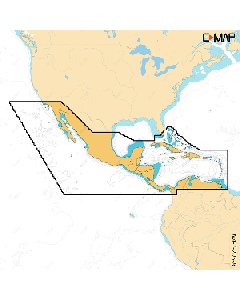 C-MAP REVEAL X CENTRAL AMERICA AND CARIBBEAN M-NA-T-205-R-MS