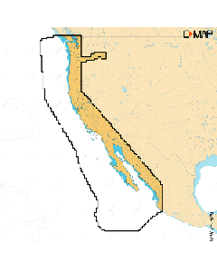 C-MAP REVEAL X US WEST COAST AND BAJA CALIFORNIA M-NA-T-206-R-MS