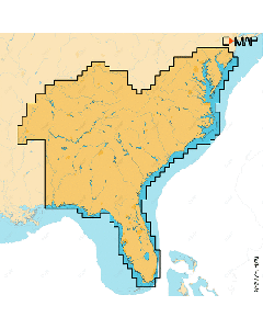 C-MAP REVEAL X US LAKES SOUTH EAST M-NA-T-214-R-MS