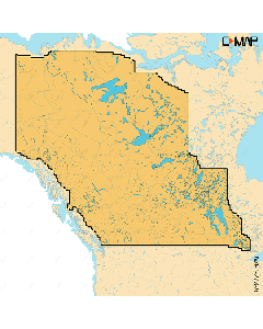 C-MAP REVEAL X CANADA LAKE  INSIGHT WEST HD M-NA-T-218-R-MS
