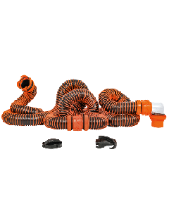 CAMCO RHINOEXTREME 20' SEWER HOSE KIT W/ 4 IN 1 ELBOW 39867