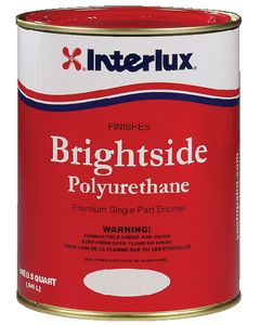 Interlux Brightside Polyurethane Finish Largo Blue Quart INT 4100QTCA