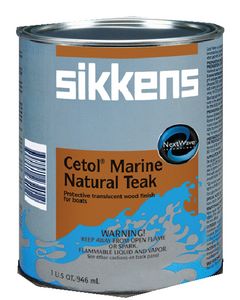 Interlux Cetol Marine Wood Finish Natural Teak Qt. INT IVA316QTCA