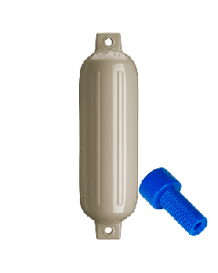 POLYFORM G-4 TWIN EYE FENDER 6.5" X 22" SAND G-4-SAND