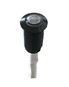 Shadow-Caster LED Lighting SHADOW-CASTER ROUND ACCENT  LIGHT RGB BLACK ANNODIZED SCM-RAL-RGB-0.4-AB