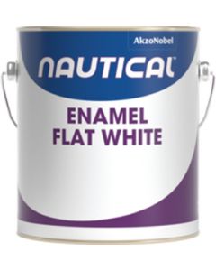 Enamel White Flat Gallon NPI 140G