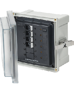 BLUE SEA 3135 SMS PANEL ENCLOSURE 12/24VDC 100A 3CB 3135