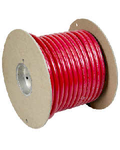 PACER RED 100' 4 AWG BATTERY CABLE WUL4RD-100