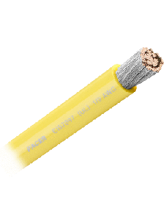 PACER YELLOW 1/0 AWG BATTERY CABLE SOLD BY THE FOOT WUL1/0YL-FT