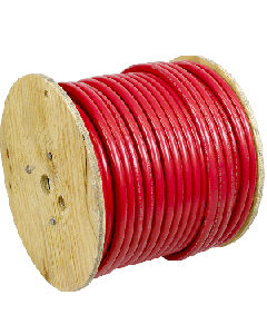 PACER RED 250' 4/0 AWG BATTERY CABLE WUL4/0RD-250