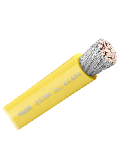 PACER YELLOW 4/0 AWG BATTERY CABLE SOLD BY THE FOOT WUL4/0YL-FT