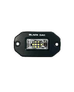 BLACK OAK 2" FLUSH MOUNT SPREADER SCENE BLACK 2FSLB-S