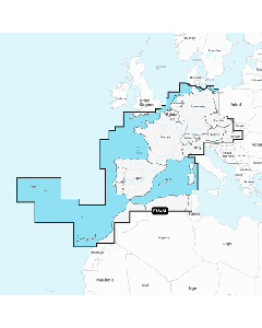 GARMIN NAVIONICS+ NSEU646L EUROPE CENTRAL & WEST 010-C1275-20