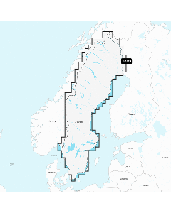 GARMIN NAVIONICS VISION+ NVEU067R SWEDEN LAKES & RIVERS 010-C1262-00
