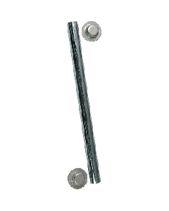 C.E. Smith Roller Shaft 5/8" x 13" w/Cap Nuts 10727A