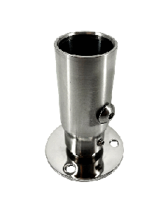 Seaview Starlink Stainless Steel 1"-14 Threaded Adapter & Stainless Steel Fixed Base