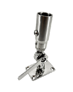 Seaview Starlink Stainless Steel 1"-14 Threaded Adapter & Stainless Steel Ratchet Base