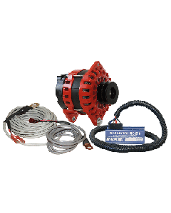 Balmar Alternator 250 AMP Kit 12V 3.15" Dual Foot Saddle Dual Vee Pulley Regulator & Temp Sensor