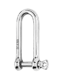 Wichard HR Long D Shackle - 10mm Diameter - 25/64"