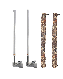 CE SMITH 60" POST BOAT GUIDE ON W/ I-BEAM MOUNT AND GUIDE
