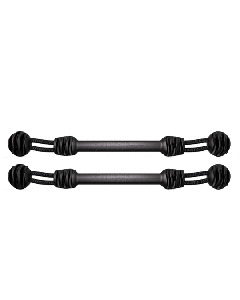 Snubber - Tar Black Snubber Twist - Pair