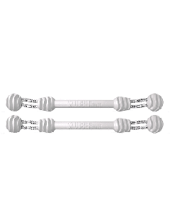 Snubber - Cumulus White Snubber Twist - Pair