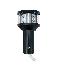 Seaview Round LED Combo Masthead - Black - All Round Light Bar Top