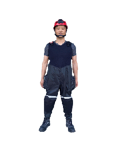 FIRST WATCH RESPONDER UTILITY WADERS BLACK/GREY L/XL