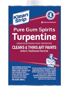 Klean Strip Turpentine Qt @4 KSP QGT694