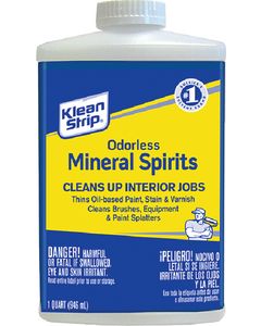 Klean Strip Od Mineral Spirits 1Qt -  6/Pk KSP-QKSP94005CA