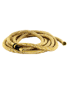HOSECOIL 50' EXPANDABLE PRO GOLD/WHITE W/BRASS TWIST 