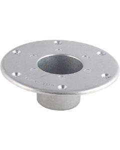 A P Products Pedestal Base-Flush Mnt Chrome App 0131112
