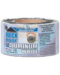 Co-Fair Corp. Quick Roof Repair 6Inx25' Wht Cfc Wqr625