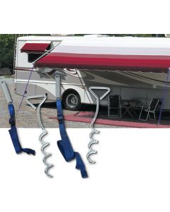 Powerwinch Awning Tie-Down W/Hooks Cfr 901000