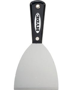Hyde Tools 4'' Stiff Black & Silver Scrap Hyt 02600