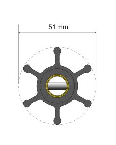 ALBIN PUMP PREMIUM IMPELLER KIT 06-01-00