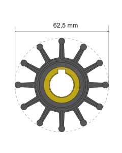 ALBIN PUMP PREMIUM IMPELLER KIT 06-01-01