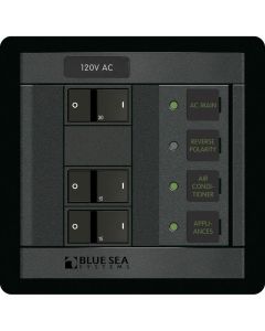 Blue Sea 1214 120 Volt Ac Main + 2 Positions