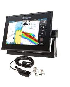 SIMRAD GO9 XSE COMBO WITH MED/HIGH/DOWNS