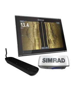 SIMRAD GO9 XSE RADAR BUNDLE HALO20+ & AC